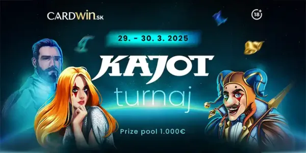 cardwin casino kajot turnaj free spiny dnes bonus bonusy