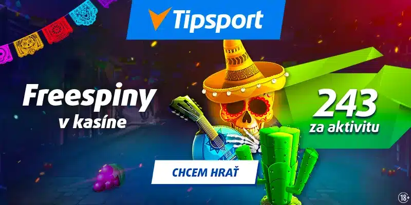 tipsport casino free spiny dnes bonus 243