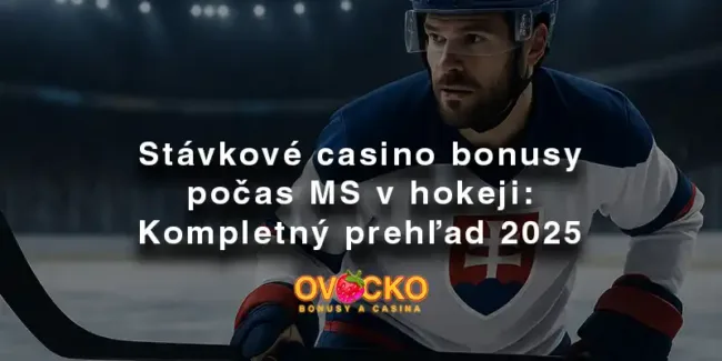 Stavkove casino bonusy pocas MS v hokeji Kompletny prehlad 2025