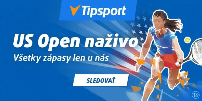 Tipsport stavkovanie stavkova kancelaria bonusy stavka bez rizika zadarmo dnes us open tenis new york