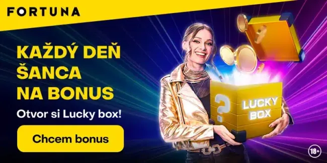 fortuna lucky box automaty online casino sloty hry slovensko bonus zadarmo bonusy zdarma bez vkladu dnes