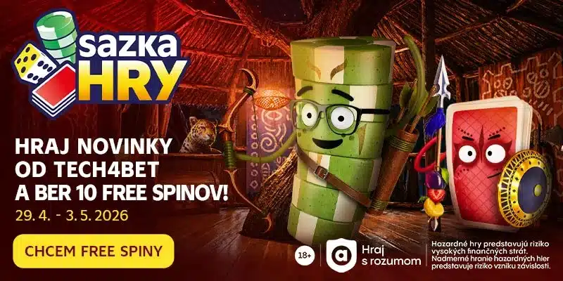 sazkahry free spiny dnes bez vkladu bonus zadarmo bonusy zdarma online casino slovensko automaty sloty hry 2026 nove online caisno