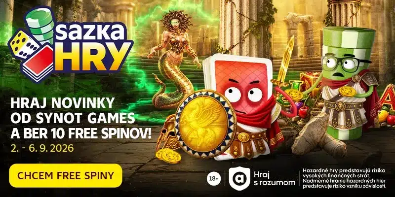 NOVE-HRy-SYNOT-02sep2026---afilliate-800x400px Sazkahry free spiny nove hry synot sloty online casino slovensko bonus zadarmo september 2026
