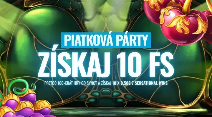 bonus_thumbnail_1889 go4games free spiny bonus zadarmo online kasino slovensko piatkova party 2026