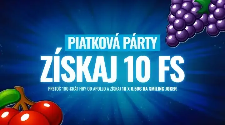 bonus_thumbnail_1896 go4games free spiny bonus zadarmo online kasino slovensko piatkova party 2026