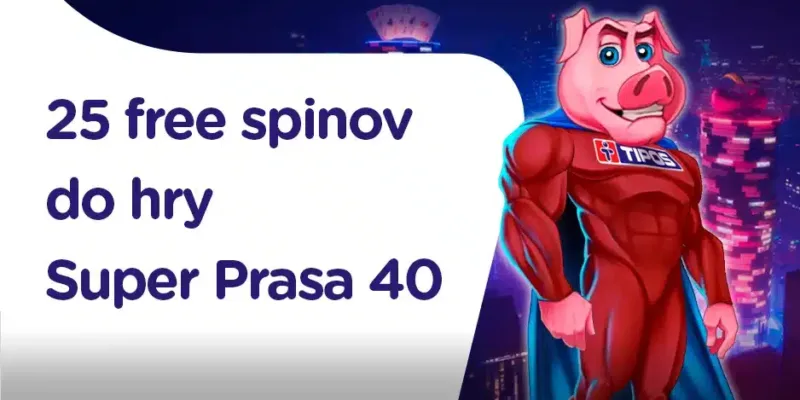 eTIPOS free spiny super prasa 40 tipos zadarmo bonus zdarma dnes bez vkladu november 2026 slovensko online casino automaty sloty hry