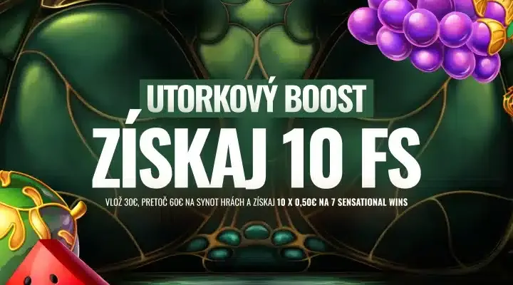 bonus_thumbnail_1915 go4games free spiny bonus zadarmo online kasino slovensko utorkovy boost 2026